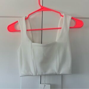 White show me your MuMu tank top. NWT